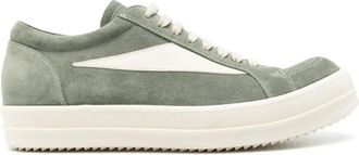 Rick Owens suede sneakers - men - Rubber/Calf Leather/Calf Suede - 40 - Green