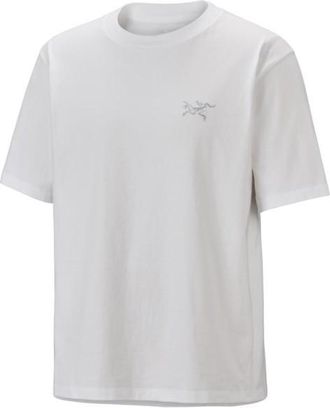 Arc'teryx Kragg Cotton Emblem Crew S/S T-Shirt f&uuml;r Herren | grau