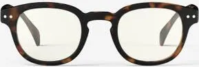 Izipizi C 49mm Square Screen Glasses in Tortoise at Nordstrom, Size +0.00