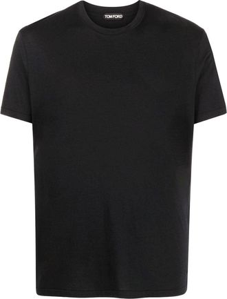 Tom Ford Crew-Neck Short-Sleeve T-Shirt - Mens - Cotton/Lyocell