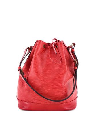 Louis Vuitton Noe Handbag Epi Leather Large bucket bag - Rosso