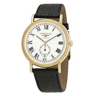 Longines Presence Automatic White Dial Mens Watch L4.805.2.11.2