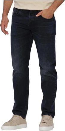 Butcher of Blue Stockton Straight - Heren - Slim Fit Jeans - Blauw - W36 L32 - Denim - Jeans