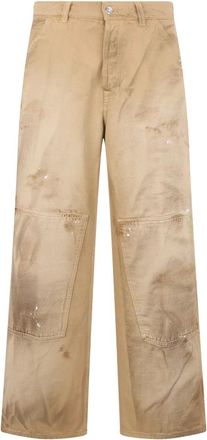 Nine In The Morning Faded Pants - Heren - Broeken - Beige - Maat: W33 Wol