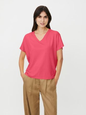 Masai V-Neck Relaxed T-Shirt in Carmine at Nordstrom, Size X-Large