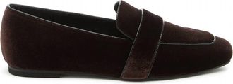 Kelsi Dagger Womens Finch Flat Shoes In Mahogany