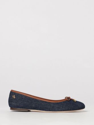 Lauren Ralph Lauren Ballerina Jayna in denim di cotone