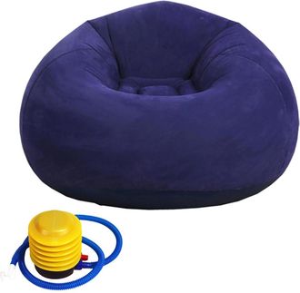 OEM Sof&aacute; Hinchable Ajustable, Silla Impermeable, Muebles Plegables - Azul