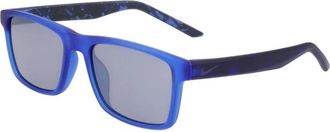 Nike Cheer Dz 7380 480 Zonnebril - unisex - Zonnebrillen - Blauw - 49 MM - Accessoires