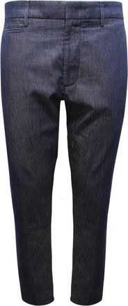 Dondup Joe Broek - Heren - Broeken - Blauw - Maat: W30 Katoen