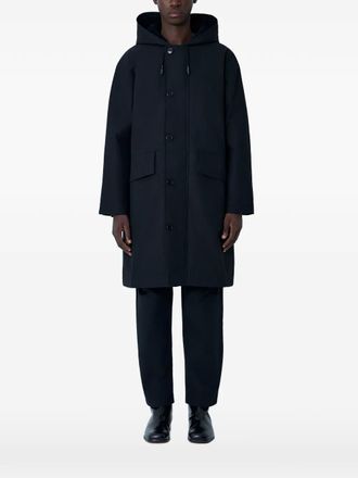 Margaret Howell button-up parka - Black