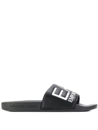 サンダル EMPORIO ARMANI Men Sandals 7X000108AF15118BA045 BLUE Giorgio Armani Multi-band Sandals With Tear in Blue for Men