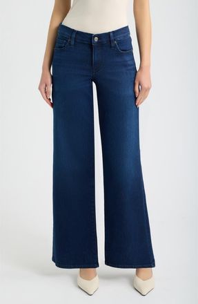 Frame Denim Le Slim Palazzo Wide Leg Jeans in Ultraviolet at Nordstrom, Size 26