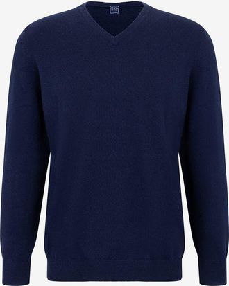 Fedeli Pullover mit V-Ausschnitt aus Kaschmir