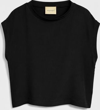 Momoni Top Curacao Blouse Nero