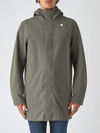 K-Way Giacca a vento Marlyn in tessuto tecnico stretch con cappuccio