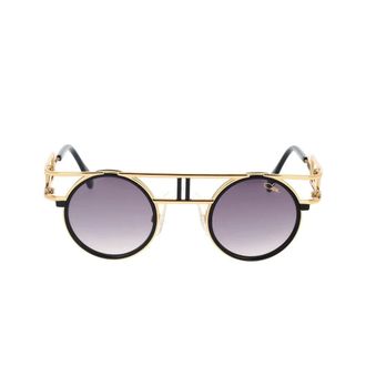 Cazal Sunglasses, unisex, Black, Size: 43 MM Modern Hybrid Sunglasses