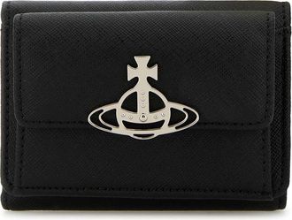 Vivienne Westwood Black Leather Wallet