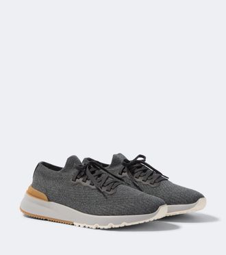 Brunello Cucinelli Zapatillas con piel
