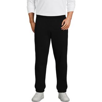Lands End Serious Sweats Sweatpants in Black at Nordstrom, Size Xxx-Large X 29