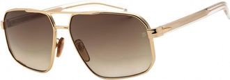 David Beckham DB 7102/S 0LOJ HA Gold Crystal/Brown Gradient