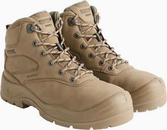 Regatta Mens Regatta Mens Guardstone Safety Boots - Cream - Size: 10