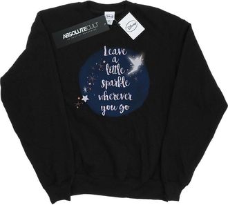 Disney Heren Tinker Bell A Little Sparkle Sweatshirt (Zwart)