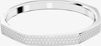 Swarovski Dextera Silver Octagon Bangle 5655625 (L)