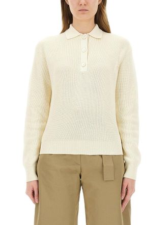 STUDIO NICHOLSON Chesapeake Knit Polo Shirt