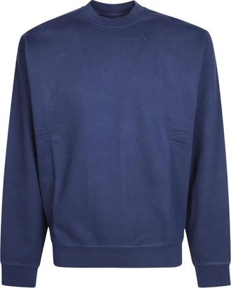 Arte Receipt Back Print Crewneck - Heren - Sweatshirts - Blauw - M - Hoodies & sweatvesten