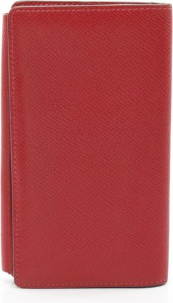 Hermès Red Color Epsom Leather Wallet (Bi-Fold) (Pre-Owned)