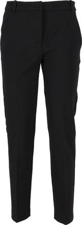 Pinko Stijlvolle stoffen broek in zwart - Dames - Slim Fit Broeken - Zwart - XL - Broeken