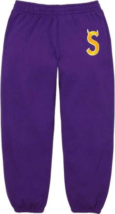 SUPREME SS26 Devil S Logo Sweatpant Purple SUP-SS26-139-PUR