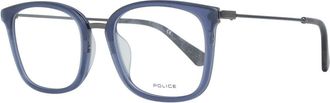 Police Accessoires, Heren, Blauw, ONE Size, Blauwe Optische Monturen voor Mannen