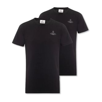 Vivienne Westwood T-Shirts, male, Black, Size: M Two-Pack T-Shirt