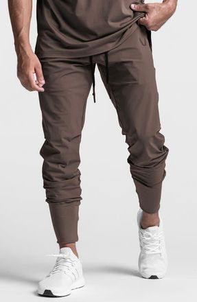ASRV TETRA-LITE Water Repellent High Rib Joggers in Deep Taupe at Nordstrom, Size Medium