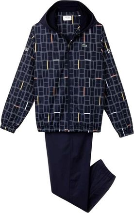 Lacoste Wh3328 Trainingsset - Heren - Sport - Blauw - Maat: XS Poliester