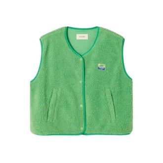 American Vintage Bodywarmers - Dames - Bodywarmers - Groen - Xs/S - Polyester - Jassen