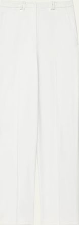 Another Tomorrow Wide-Leg Fluid Trousers