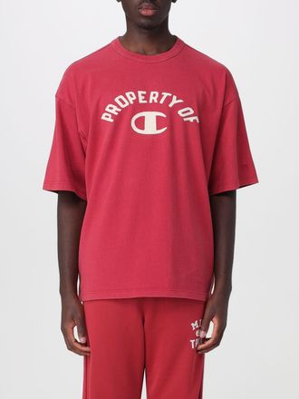 Champion T-shirt in cotone con stampa logo