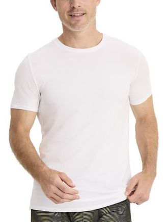 Jockey Big & Tall 2-pk Performance Stretch Crewneck T-Shirts in White at Nordstrom, Size 5X Big