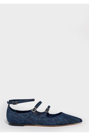 Marion Parke Francine Flat | Denim in Blue at Nordstrom, Size 37