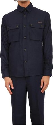 Paolo Pecora Uomo, Magliette, Blu, XL, new