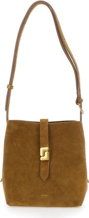 SOEUR Bello Mini Schoudertas - Dames - Schoudertassen - Bruin - ONE Size - Su&egrave;de - Tassen