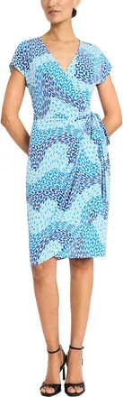 Maggy London Matte Jersey Wrap Dress