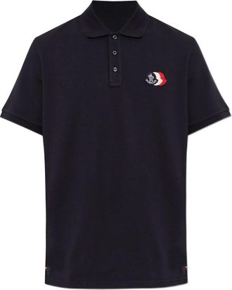 Moncler Logo-patch Short-sleeve Polo Shirt