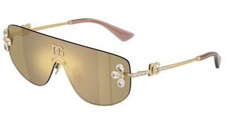 Dolce & Gabbana DG2333B 02/03 Womens Sunglasses Gold Size 138