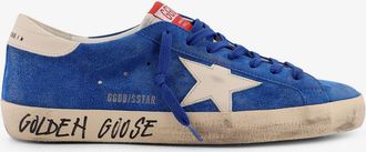 Golden Goose Sneakers Super Star Classic with List in suede - GOLDEN GOOSE DELUXE BRAND - gender_Man