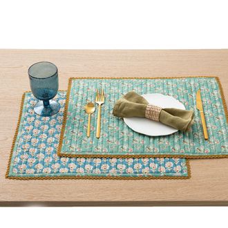 La Redoute Interieurs Set van 2 placemats in voilekatoen Nadesha