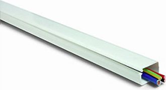 Brinox Brinox Canal Inst.adhesivo Blanco 23x13mm., Canaleta Protectora De Cable El&eacute;ctrico Con Tapa. - Tira De 2 Metros - Medidas: 23x13mm. - Fabricada En Pvc